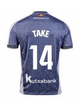 Real Sociedad Takefusa Kubo #14 Gostujuci Dres 2025-26 Kratak Rukavima